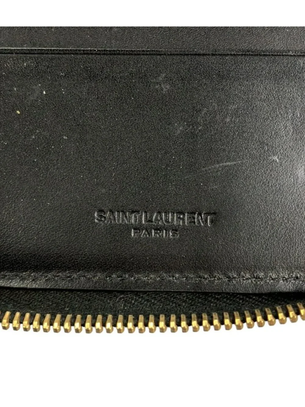 Saint Laurent Zip Around Wallet